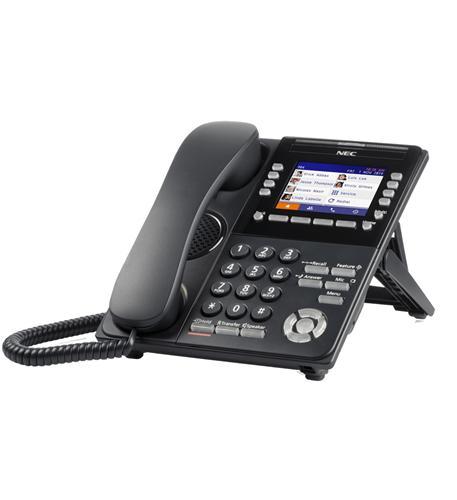 NEC BE118969 DT920 IP Self-Labeling Color Phone BK