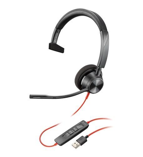 PLANTRONICS 213928-101 BLACKWIRE 3310 USB-A SINGLE EAR - The Twister Group Tools product