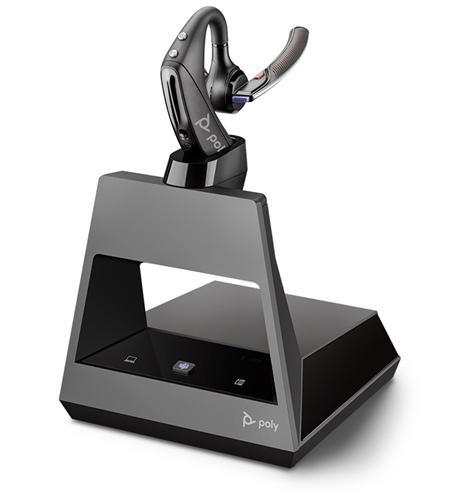 PLANTRONICS 214004-01 VOYAGER 5200 OFFICE,2-WAY BASE,MS TEAMS