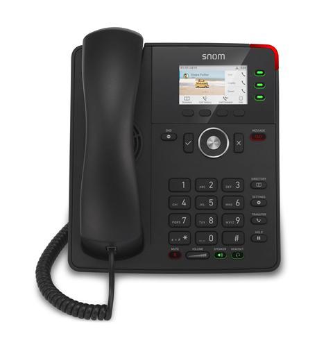 SNOM D717 SIP Phone 3.2 INCH LCD 4 SIP