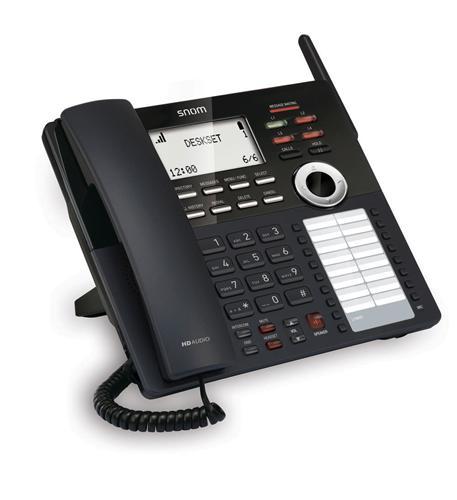 SNOM M18-KLE SIP DECT 4-Line Deskset