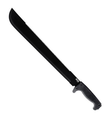 SOG MC02-N 18in black steel machete