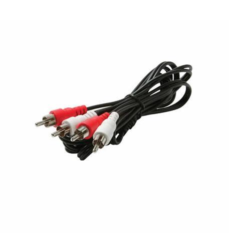 STEREN 255-130 12FT 2-RCA Plugs to 2 RCA-Plugs - High quality product image showing STEREN 255-130 12FT 2-RCA Plugs to 2 RCA-Plugs details and features