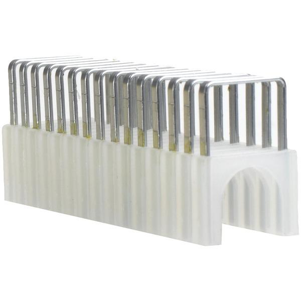 ARROW 591189 Clear T59 Insulated Staples for RG59 quad & RG6, 5/16 INCH x 5/16 INCH, 300 pk - High quality product image showing ARROW 591189 Clear T59 Insulated Staples for RG59 quad & RG6, 5/16 INCH x 5/16 INCH, 300 pk details and features
