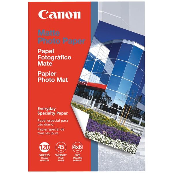 CANON 7981A014AA Matte Photo Paper (4 INCH x 6 INCH; 120 pk)