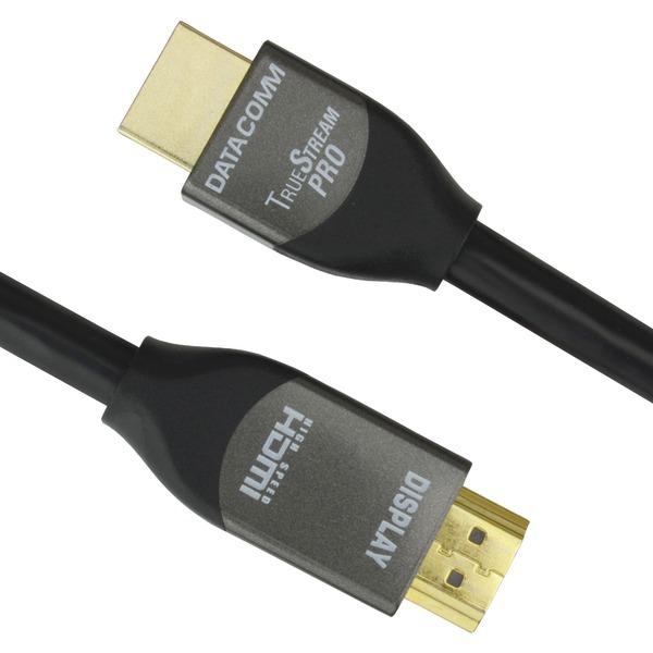 DATACOMM 46-1809-BK 18Gbps HDMI Cable (9ft) - High quality product image showing DATACOMM 46-1809-BK 18Gbps HDMI Cable (9ft) details and features