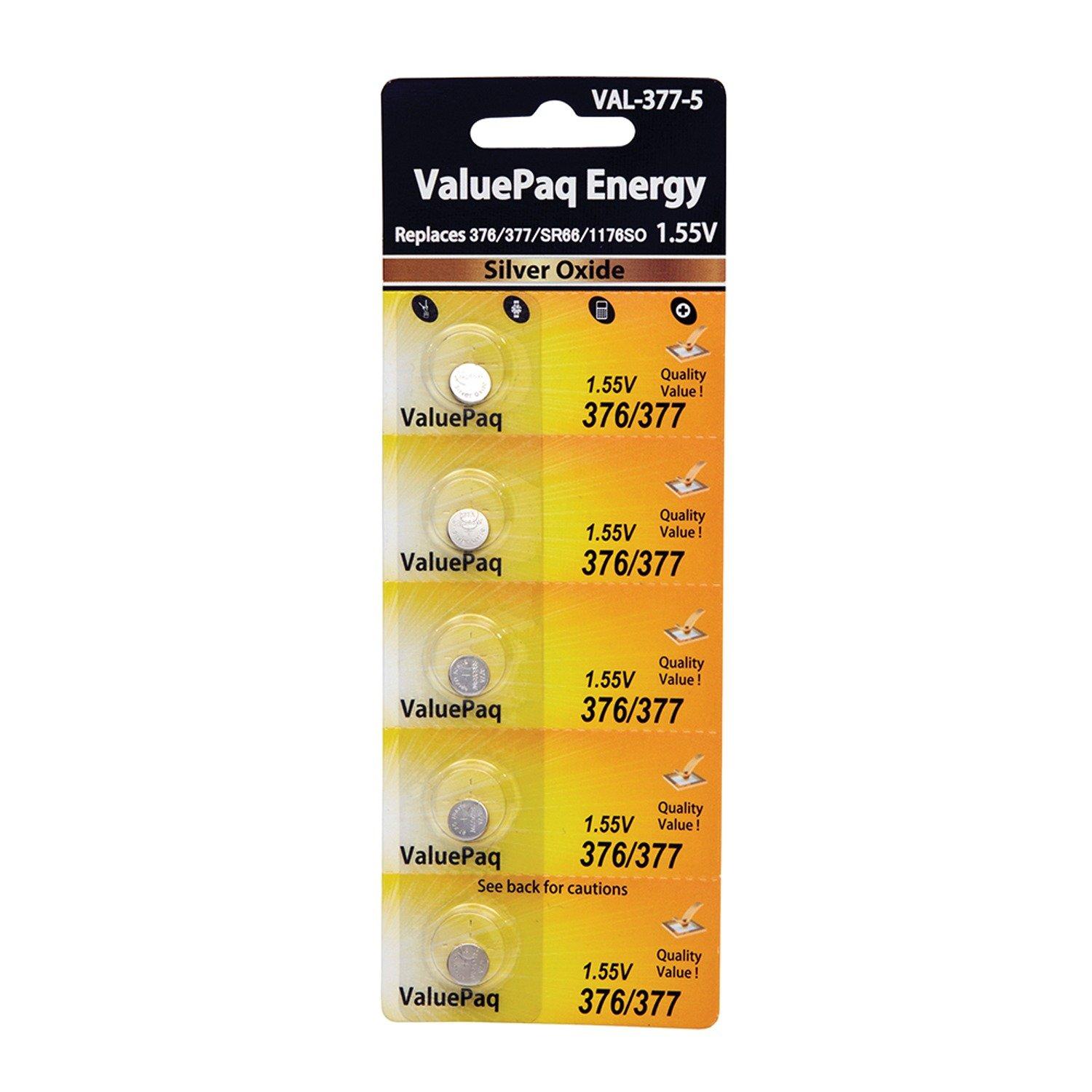 DANTONA VAL-377-5 UL377 Watch Battery (5 Pack) - High quality product image showing DANTONA VAL-377-5 UL377 Watch Battery (5 Pack) details and features