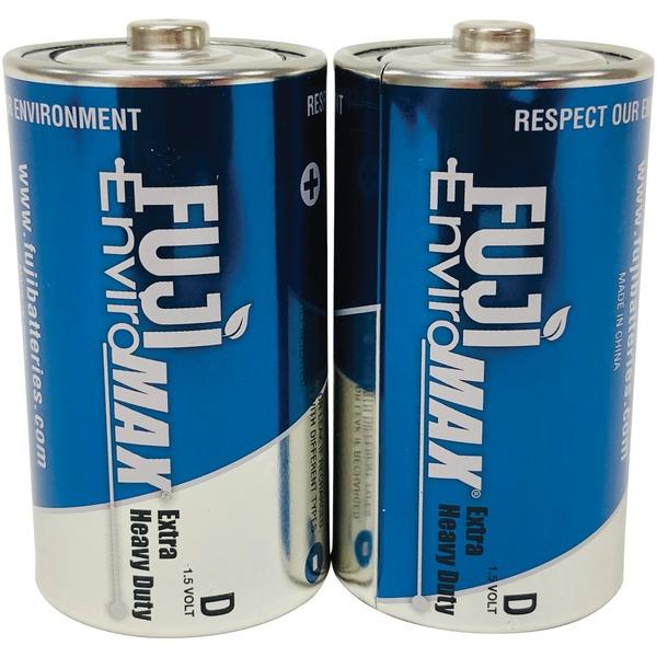 FUJIFILM 3100BP2 EnviroMax D Extra Heavy-Duty Batteries, 2 pk - High quality product image showing FUJIFILM 3100BP2 EnviroMax D Extra Heavy-Duty Batteries, 2 pk details and features
