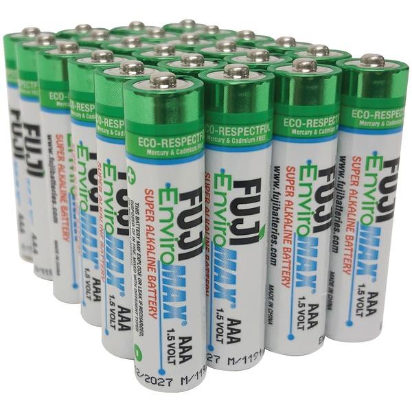 FUJIFILM 4400BP24 EnviroMax AAA Super Alkaline Batteries (24 Pack) - High quality product image showing FUJIFILM 4400BP24 EnviroMax AAA Super Alkaline Batteries (24 Pack) details and features