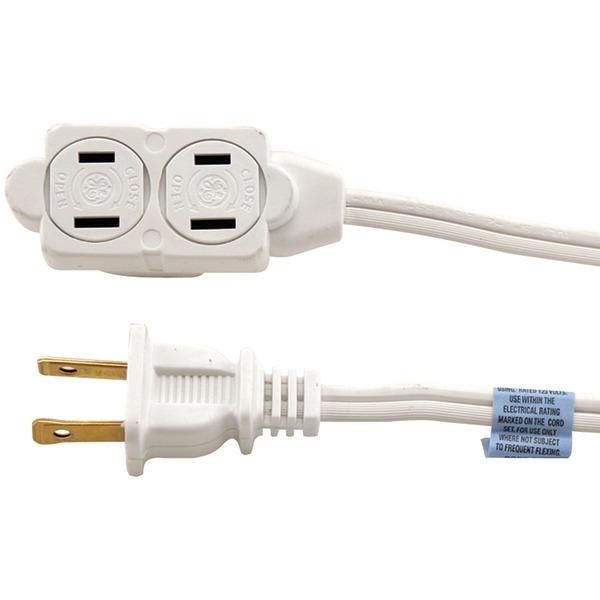 GE JASHEP51937 3-Outlet Polarized Indoor Extension Cord (6ft) - High quality product image showing GE JASHEP51937 3-Outlet Polarized Indoor Extension Cord (6ft) details and features