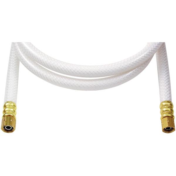 NO LOGO IPL05 Poly-Flex Ice Maker Connectors (5 ft x 1/4 INCH; Lead-free poly)