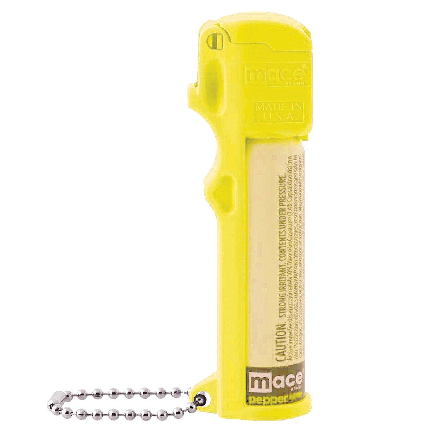 MACE 80728 Personal Pepper Spray (Neon Yellow) - High quality product image showing MACE 80728 Personal Pepper Spray (Neon Yellow) details and features