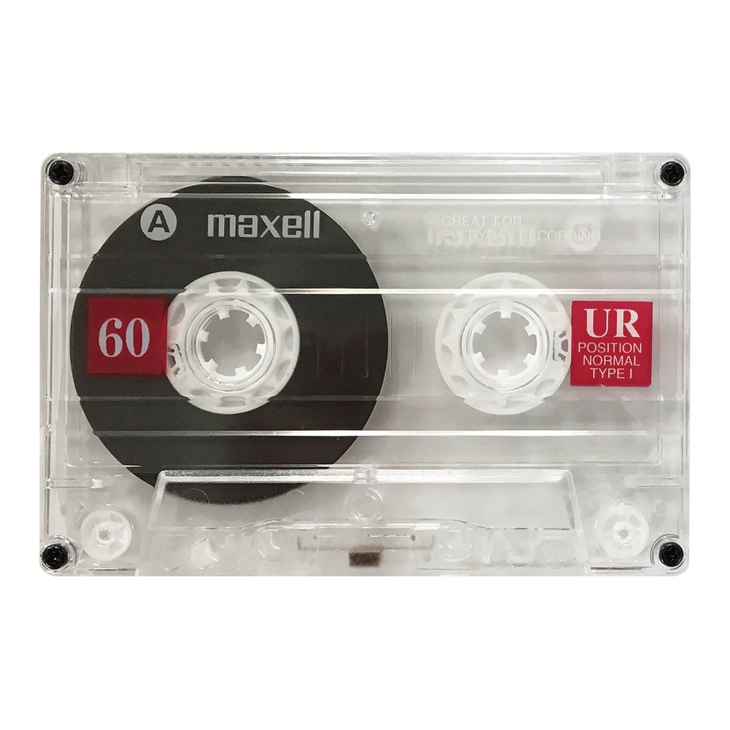 MAXELL 109024 UR60 Cassette Tape (2 Pack) - High quality product image showing MAXELL 109024 UR60 Cassette Tape (2 Pack) details and features
