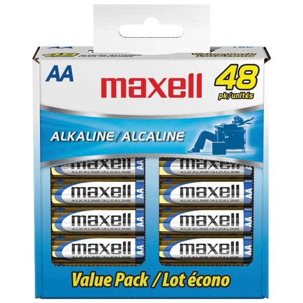 MAXELL 723443 - LR648B Alkaline Batteries (AA; 48 pk; Box) - High quality product image showing MAXELL 723443 - LR648B Alkaline Batteries (AA; 48 pk; Box) details and features