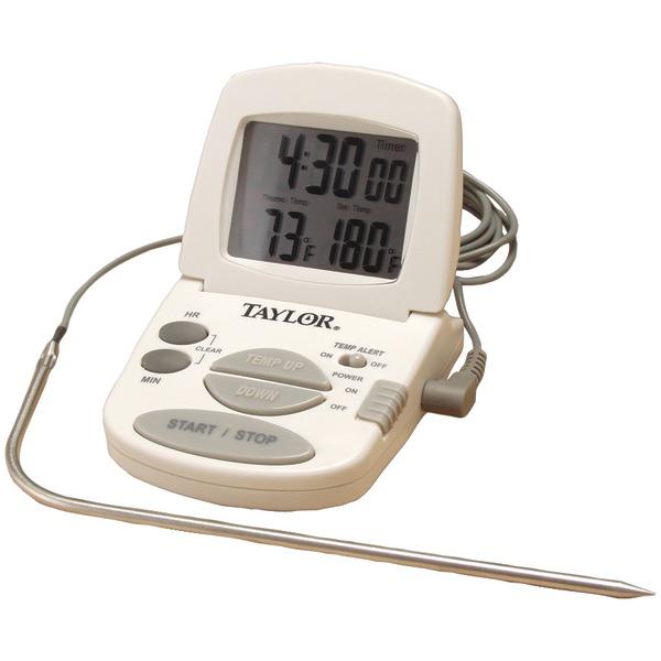 TAYLOR 1470N Digital Cooking Thermometer and Timer - High quality product image showing TAYLOR 1470N Digital Cooking Thermometer and Timer details and features