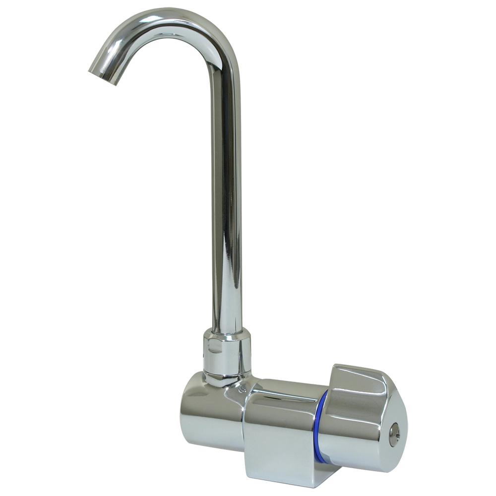 SCANDVIK 10180P CERAMIC FAMILY TAP FOLDING SPOUT - CHROME - High quality product image showing SCANDVIK 10180P CERAMIC FAMILY TAP FOLDING SPOUT - CHROME details and features