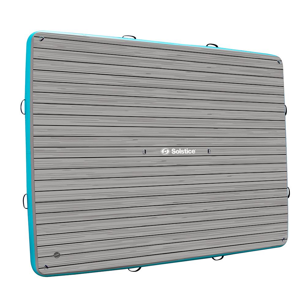 SOLSTICE 38810 10FT X 8FT LUXE DOCK W/TRACTION PAD & LADDER - High quality product image showing SOLSTICE 38810 10FT X 8FT LUXE DOCK W/TRACTION PAD & LADDER details and features