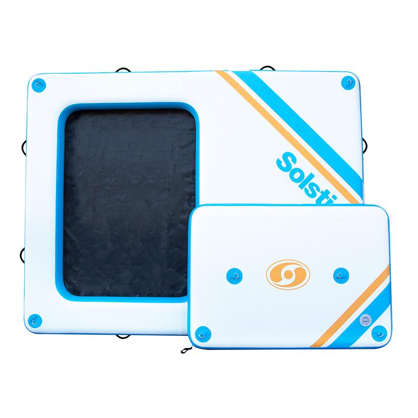 SOLSTICE 38180 10FT X 8FT REC MESH DOCK W/ REMOVABLE