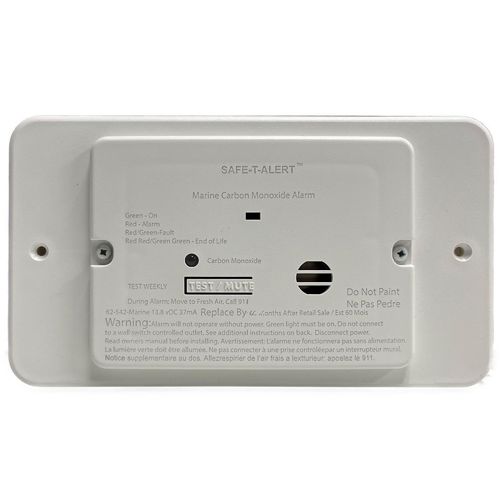 SAFE-T-ALERT 62-542-TR-WT-M CARBON MONOXIDE MARINE WHITE FLUSH MOUNT - High quality product image showing SAFE-T-ALERT 62-542-TR-WT-M CARBON MONOXIDE MARINE WHITE FLUSH MOUNT details and features