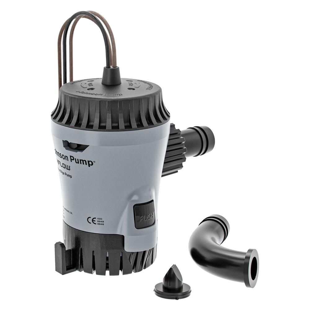JOHNSON PUMP 10-13626-03 Aqua Void Automatic 500 GPH Bilge Pump - 12V - The Twister Group Tools product