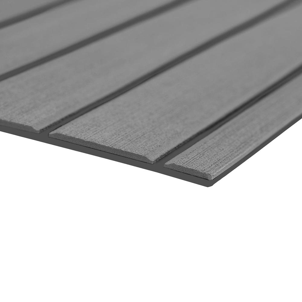 SEADEK 32279-81029 40 INCH x 80 INCH 6mm Teak Full Sheet - Brushed Texture - Storm Grey/Dark Grey (1016mm x 2032mm x 6mm) - High quality product image showing SEADEK 32279-81029 40 INCH x 80 INCH 6mm Teak Full Sheet - Brushed Texture - Storm Grey/Dark Grey (1016mm x 2032mm x 6mm) details and features