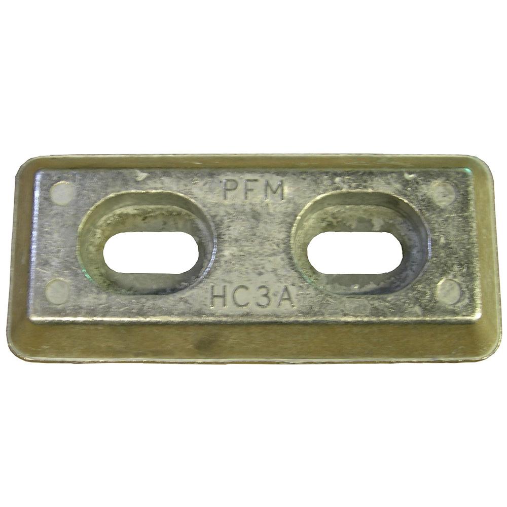 PERFORMANCE METALS HC3A Hull Anode - Aluminum - High quality product image showing PERFORMANCE METALS HC3A Hull Anode - Aluminum details and features