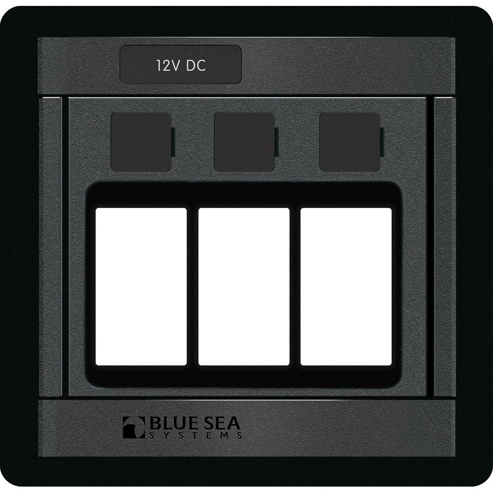 BLUE SEA 1520 Remote Control Switch - 360 Panel - 3 Blank - The Twister Group Tools product