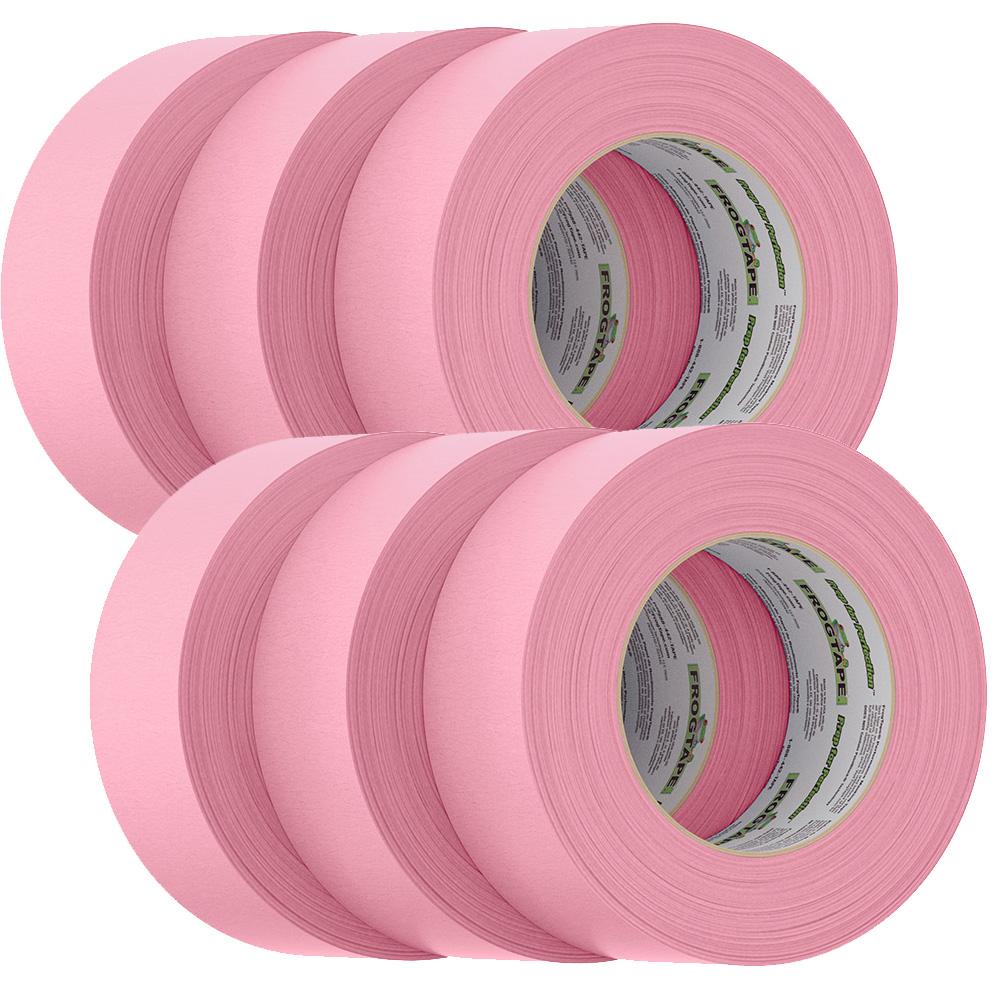 FROGTAPE 105335 CP 325 Medium-High Adhesion Masking Tape - 48MM x 55M x 3-Pack - Pink - Rated for 325 degrees F - The Twister Group Tools product