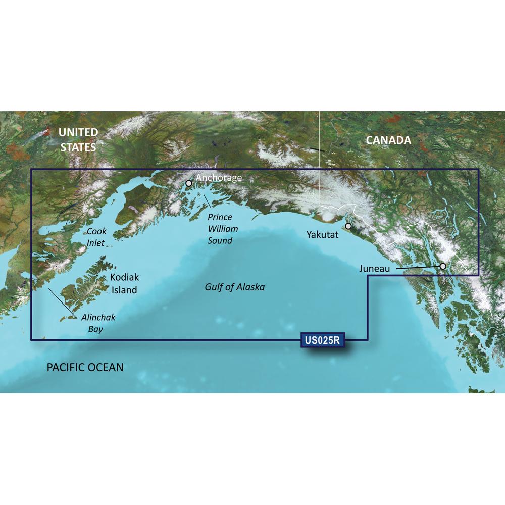 GARMIN 010-C0726-00 BLUECHART G2 VISION HD - VUS025R - ANCHORAGE - JUNEAU - MICROSD;/SD - The Twister Group Tools product