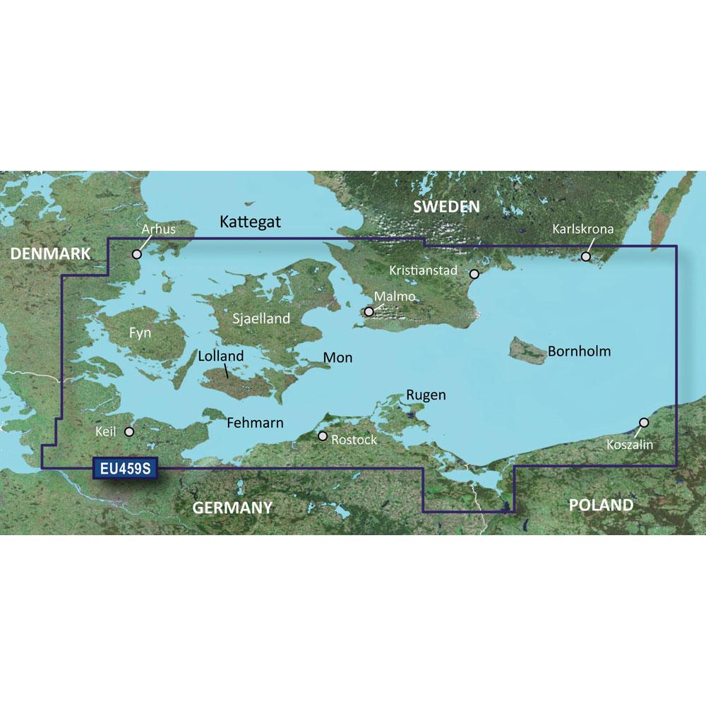 GARMIN 010-C0803-00 BLUECHART G2 VISION HD - VEU459S - ÅRHS-KIEL-KOSZALIN - MICROSD;/SD - High quality product image showing GARMIN 010-C0803-00 BLUECHART G2 VISION HD - VEU459S - ÅRHS-KIEL-KOSZALIN - MICROSD;/SD details and features