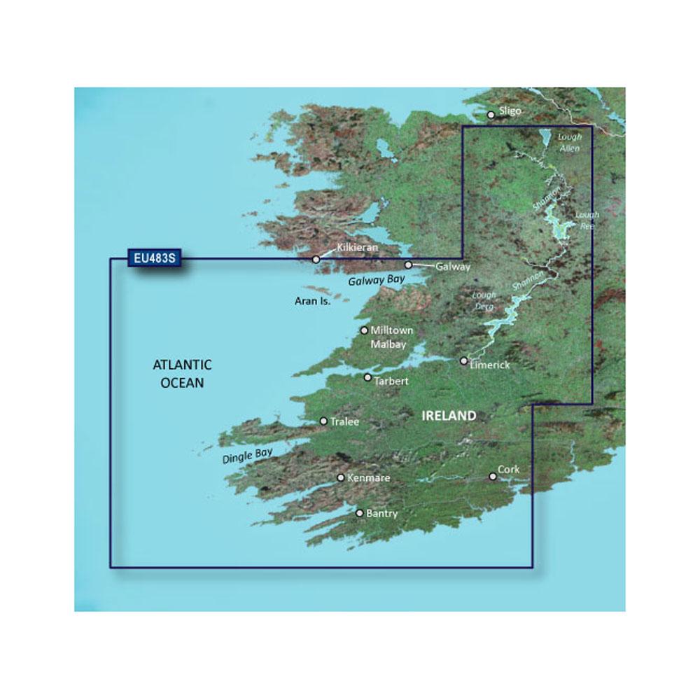 GARMIN 010-C0827-00 BLUECHART G2 VISION HD - VEU483S - GALWAY BAY TO CORK - MICROSD;/SD - High quality product image showing GARMIN 010-C0827-00 BLUECHART G2 VISION HD - VEU483S - GALWAY BAY TO CORK - MICROSD;/SD details and features