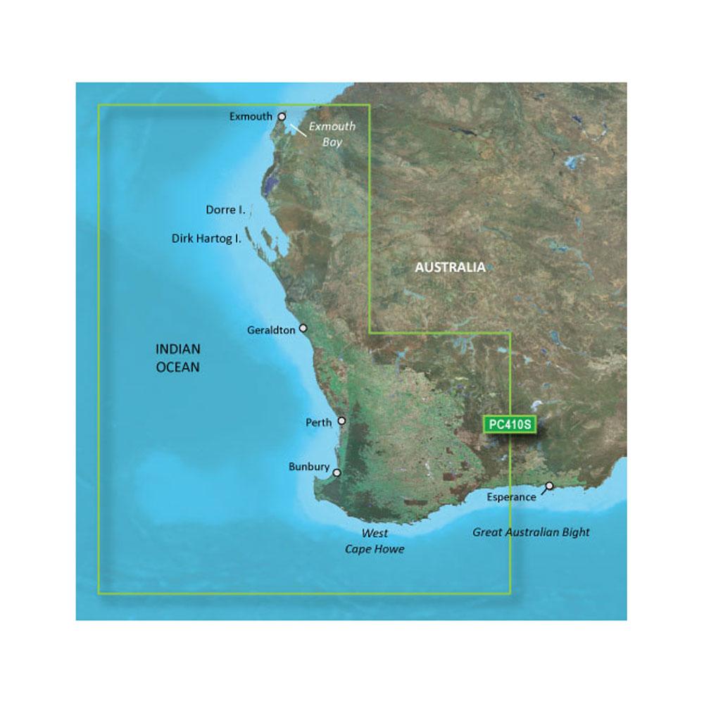 GARMIN 010-C0868-00 BLUECHART G2 VISION HD - VPC410S - ESPERANCE - EXMOUTH BAY - MICROSD/SD - The Twister Group Tools product