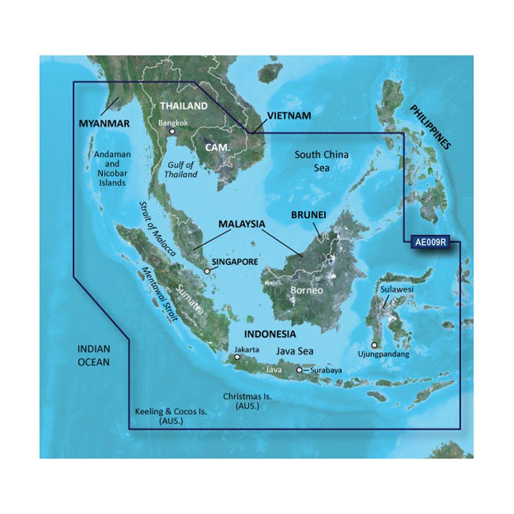 GARMIN 010-C0884-00 BLUECHART G2 VISION HD - VAE009R - SIN/MAL/INDONESIA - MICROSD/SD - High quality product image showing GARMIN 010-C0884-00 BLUECHART G2 VISION HD - VAE009R - SIN/MAL/INDONESIA - MICROSD/SD details and features