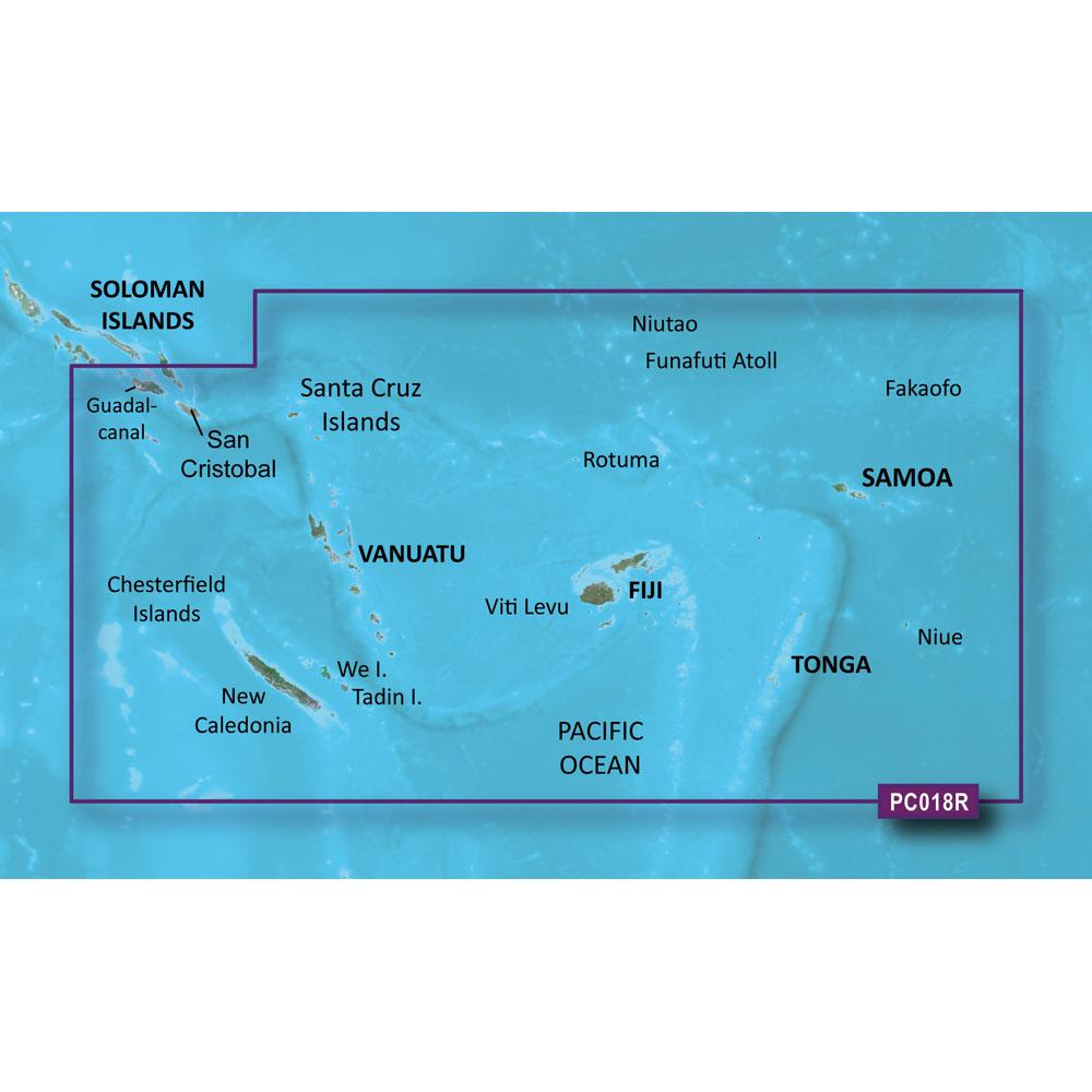 GARMIN 010-C0865-00 BLUECHART G2 VISION HD - VPC018R - NEW CALEDONIA - FIJI - MICROSD/SD - The Twister Group Tools product