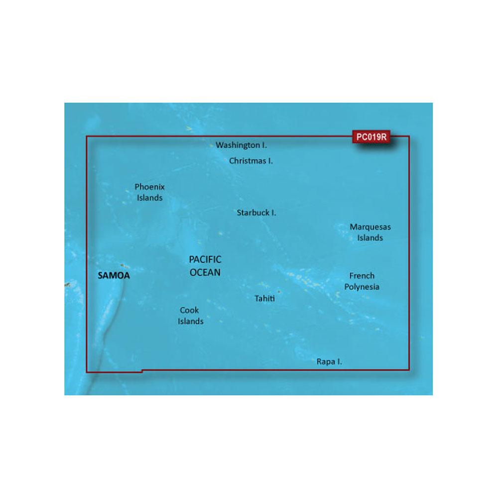 GARMIN 010-C0866-00 BLUECHART G2 VISION HD - VPC019R - POLYNESIA - MICROSD/SD - The Twister Group Tools product