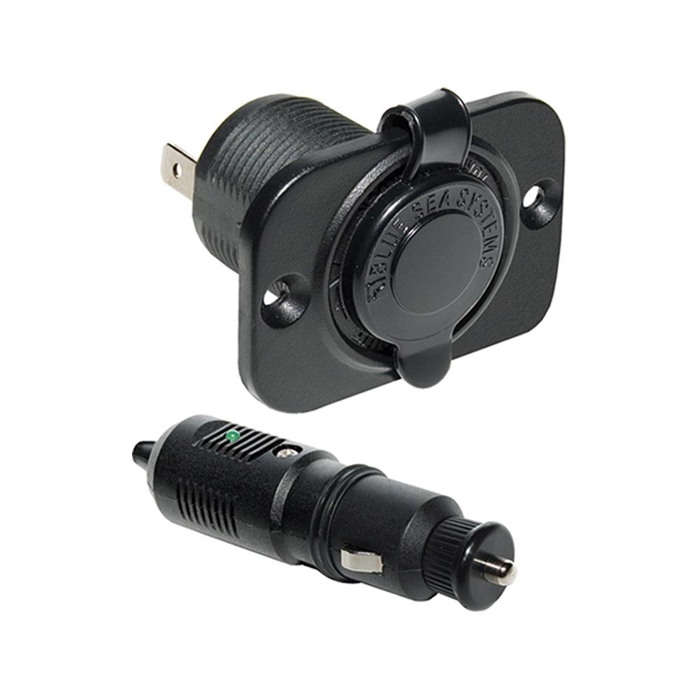 BLUE SEA 1015 12V DC PLUG AND DASH SOCKET (PN 1010 AND 1011) - High quality product image showing BLUE SEA 1015 12V DC PLUG AND DASH SOCKET (PN 1010 AND 1011) details and features