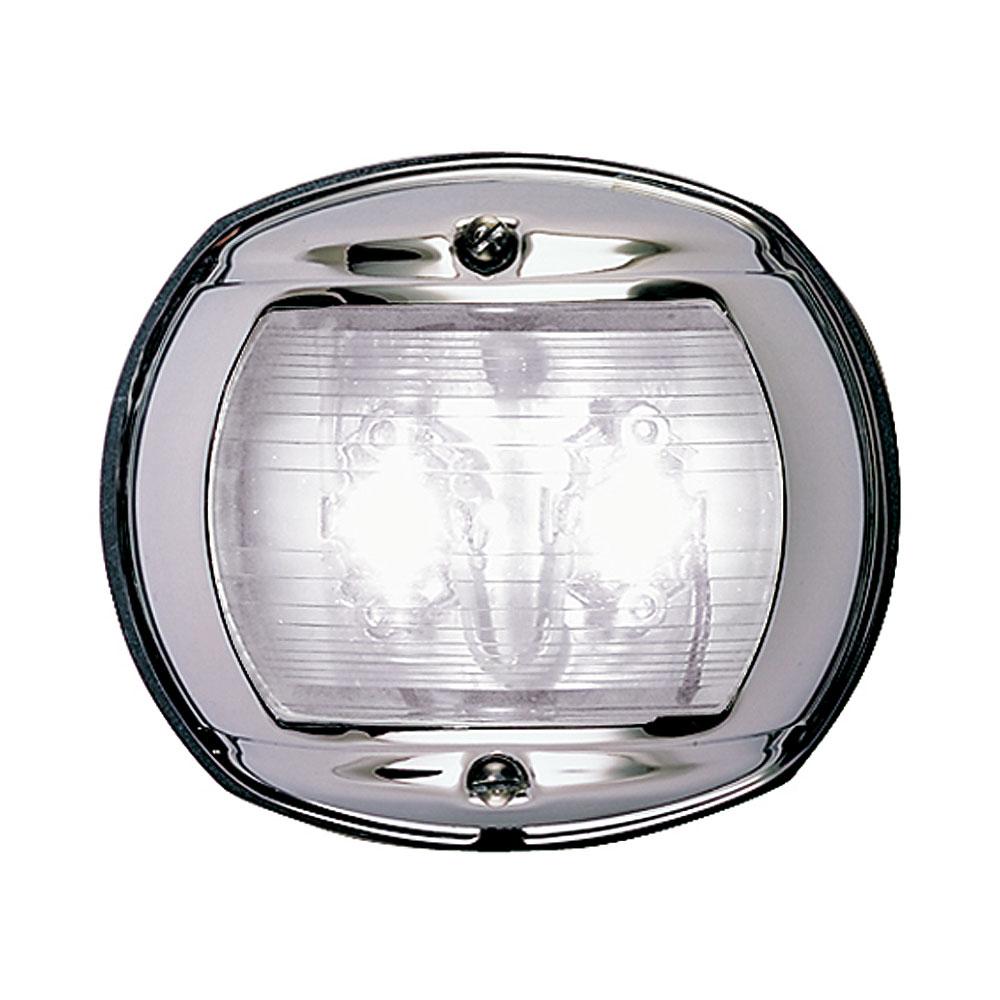PERKO 0170MSNDP3 LED STERN LIGHT - WHITE - 12V - CHROME PLATED HOUSING - The Twister Group Tools product