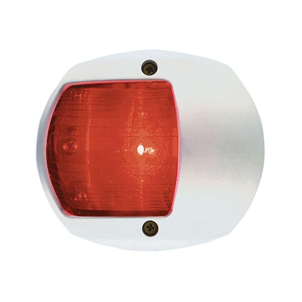 PERKO 0170WP0DP3 LED SIDE LIGHT - RED - 12V - WHITE PLASTIC HOUSING - The Twister Group Tools product