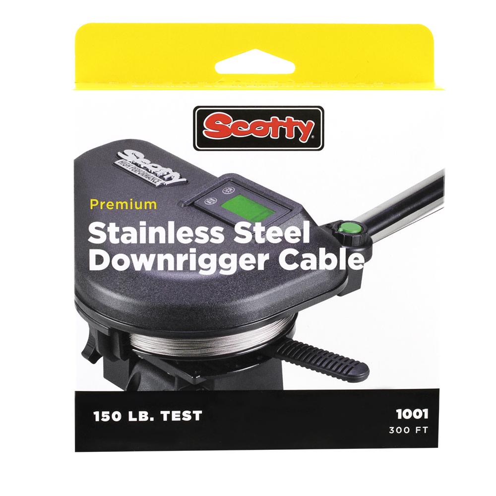 SCOTTY 1001K 300FT PREMIUM STAINLESS STEEL REPLACEMENT CABLE - High quality product image showing SCOTTY 1001K 300FT PREMIUM STAINLESS STEEL REPLACEMENT CABLE details and features