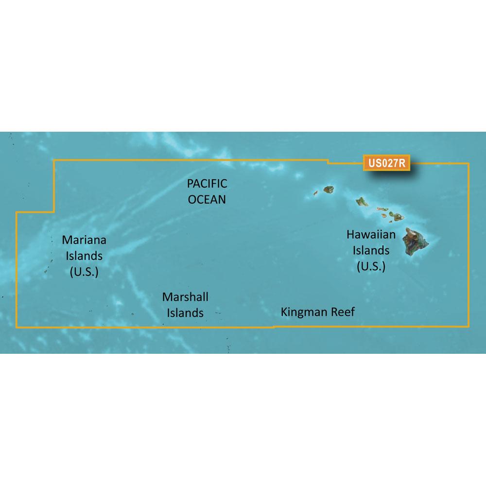 GARMIN 010-C0728-20 BLUECHART G2 HD - HXUS027R - HAWAIIAN ISLANDS - MARIANA ISLANDS - MICROSD/SD - High quality product image showing GARMIN 010-C0728-20 BLUECHART G2 HD - HXUS027R - HAWAIIAN ISLANDS - MARIANA ISLANDS - MICROSD/SD details and features