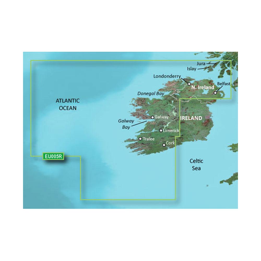 GARMIN 010-C0764-20 BLUECHART G2 HD - HEU005R - IRELAND, WEST COAST - MICROSD/SD - The Twister Group Tools product