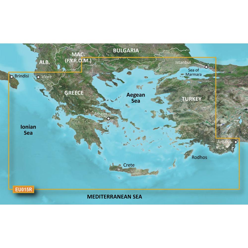 GARMIN 010-C0773-20 BLUECHART G2 HD - HXEU015R AEGEAN SEA & SEA OF MARMARA - MICROSD/SD - High quality product image showing GARMIN 010-C0773-20 BLUECHART G2 HD - HXEU015R AEGEAN SEA & SEA OF MARMARA - MICROSD/SD details and features