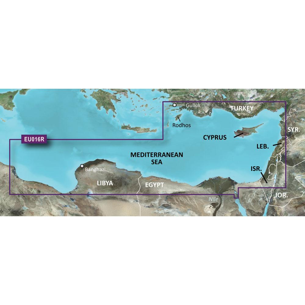 GARMIN 010-C0774-20 BLUECHART G2 HD - HXEU016R - MEDITERRANEAN SOUTHEAST - MICROSD/SD - The Twister Group Tools product