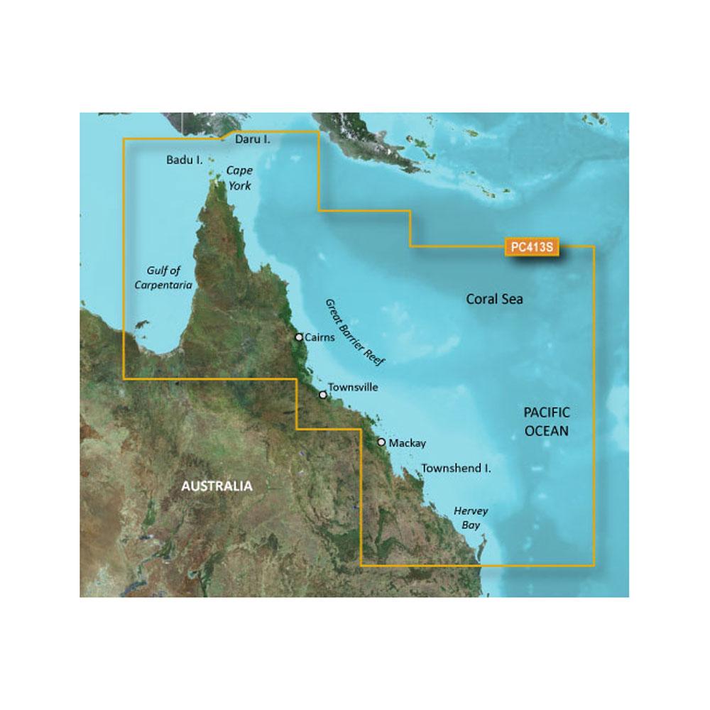 GARMIN 010-C0871-20 BLUECHART G2 HD - HXPC413S - MORNINGTON ISLAND - HERVEY BAY - MICROSD/SD - High quality product image showing GARMIN 010-C0871-20 BLUECHART G2 HD - HXPC413S - MORNINGTON ISLAND - HERVEY BAY - MICROSD/SD details and features