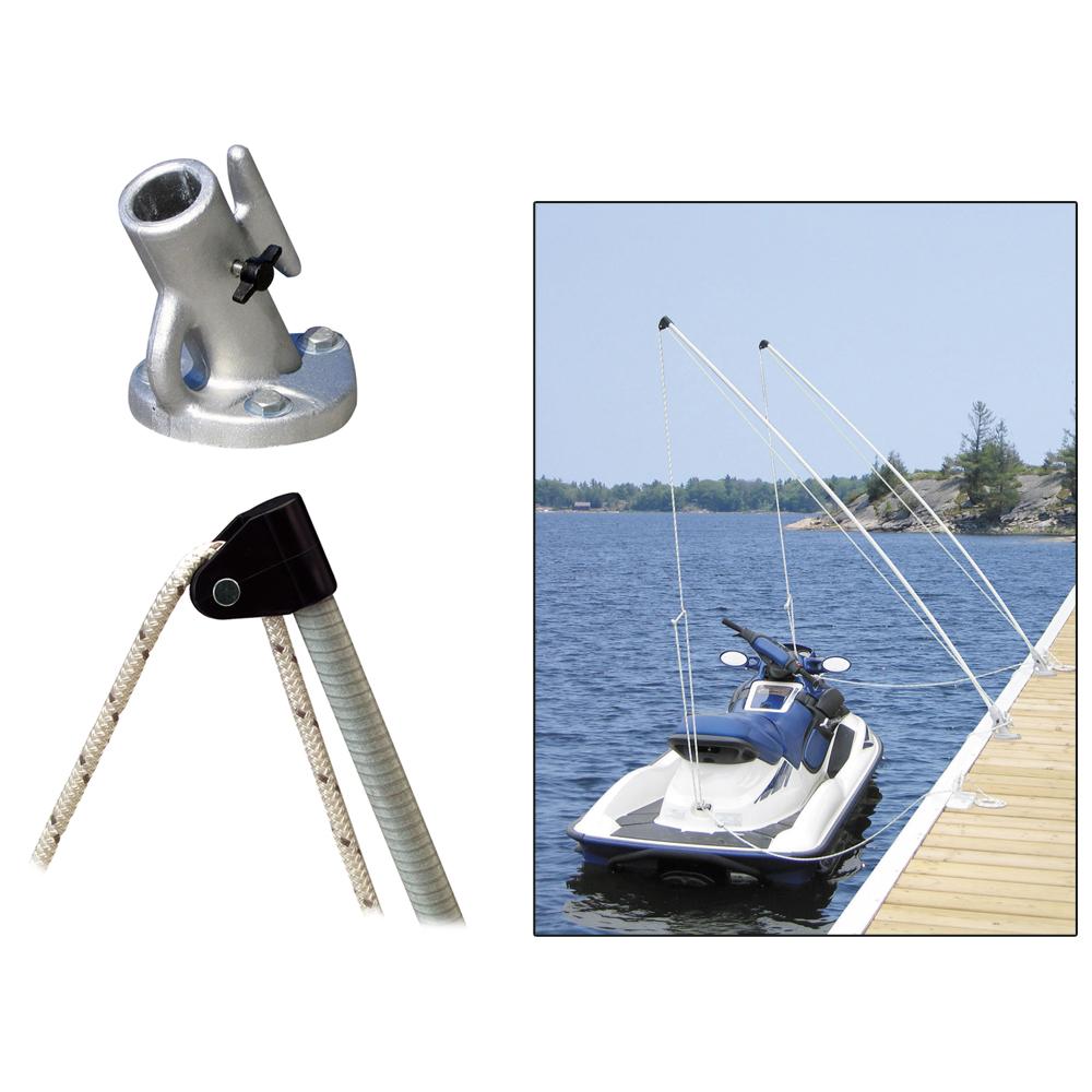 DOCK EDGE 3100-F ECONOMY MOORING WHIPS 8FT 2000 LBS UP TO 18FT - High quality product image showing DOCK EDGE 3100-F ECONOMY MOORING WHIPS 8FT 2000 LBS UP TO 18FT details and features