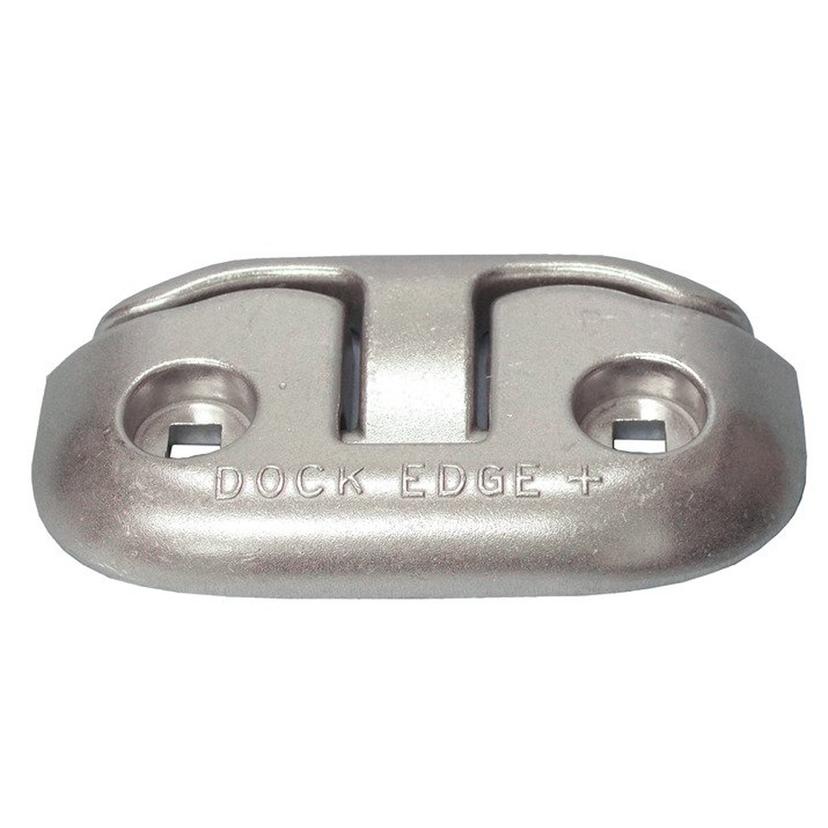 DOCK EDGE 2606P-F FLIP UP DOCK CLEAT 6 INCH POLISHED
