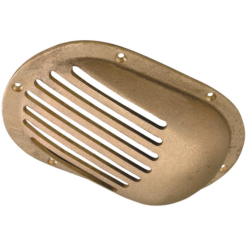 PERKO 0066DP1PLB 3-1/2 INCH X 2-1/2 INCH SCOOP STRAINER BRONZE