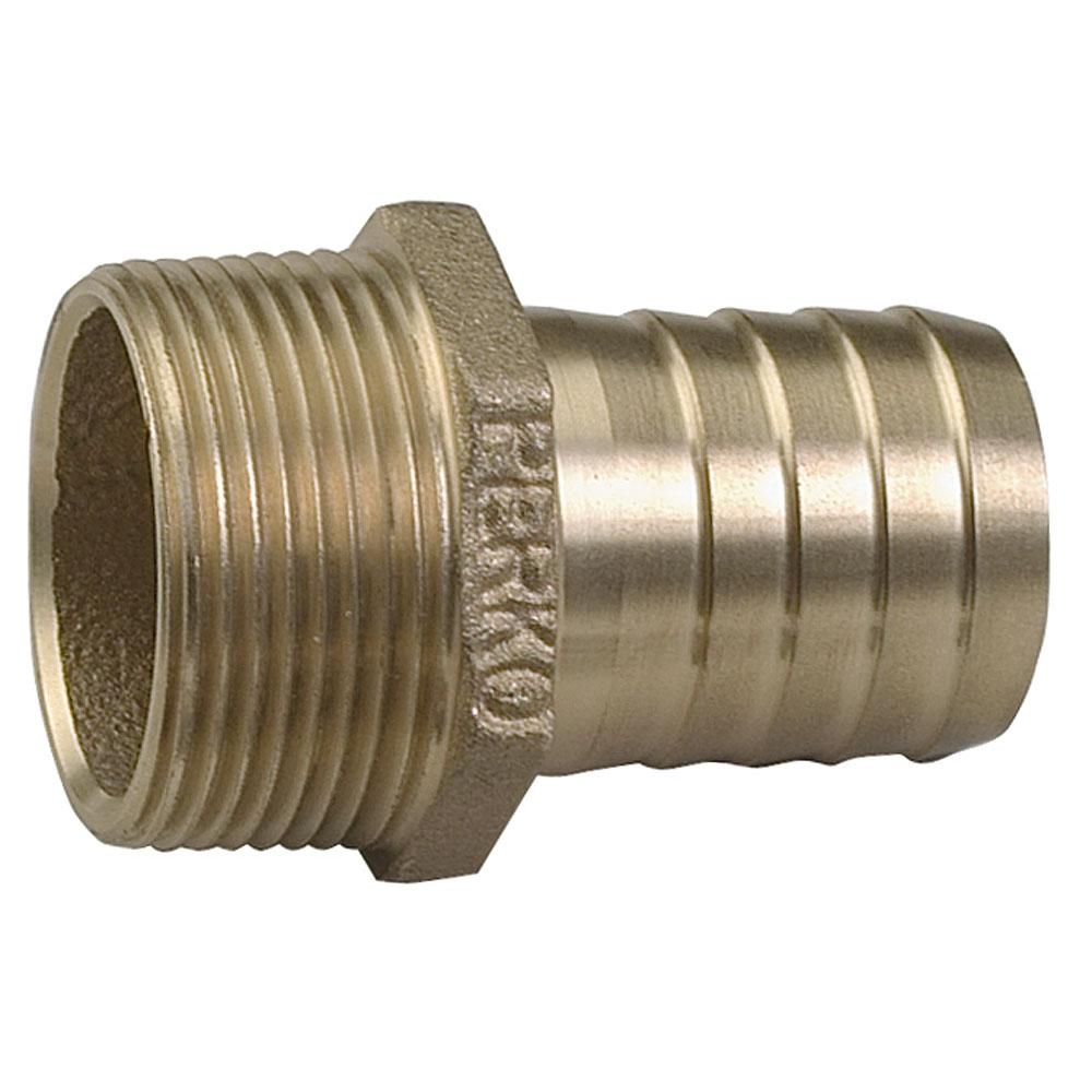 PERKO 0076009PLB 2 INCH PIPE TO HOSE ADAPTER STRAIGHT BRONZE - The Twister Group Tools product