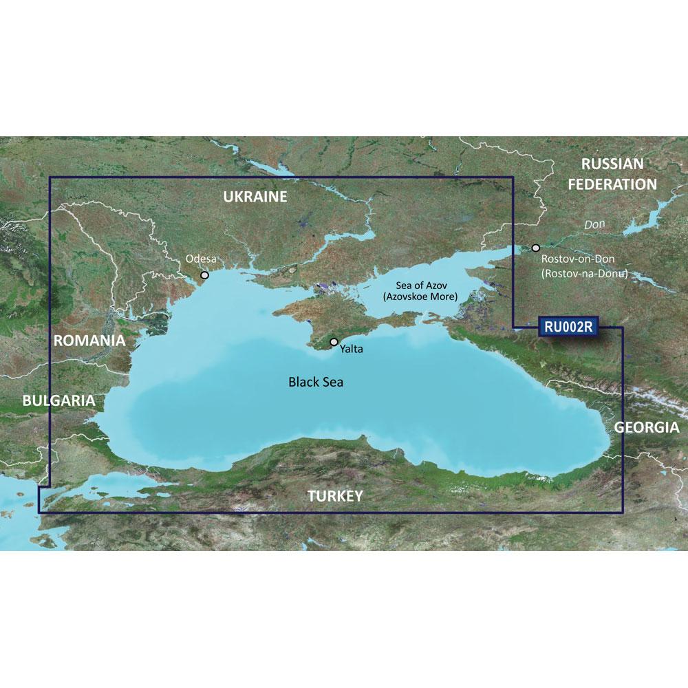 GARMIN 010-C1064-20 BLUECHART G2 HD - HXRU002R - BLACK SEA & AZOV SEA - MICROSD/SD - High quality product image showing GARMIN 010-C1064-20 BLUECHART G2 HD - HXRU002R - BLACK SEA & AZOV SEA - MICROSD/SD details and features