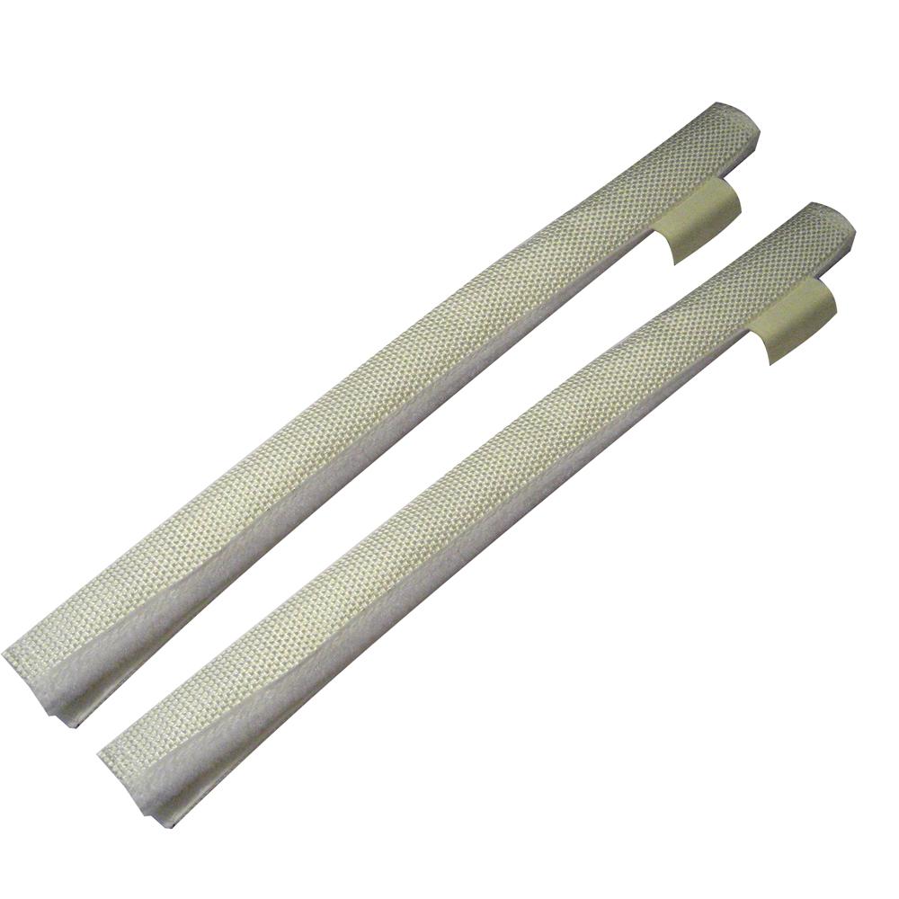 DAVIS INSTRUMENTS 395 SECURE REMOVABLE CHAFE GUARDS - WHITE (PAIR) - High quality product image showing DAVIS INSTRUMENTS 395 SECURE REMOVABLE CHAFE GUARDS - WHITE (PAIR) details and features